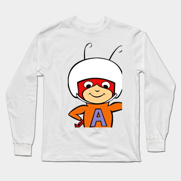 Atom Ant, The Secret Squirrel Show Long Sleeve T-Shirt by RainbowRetro